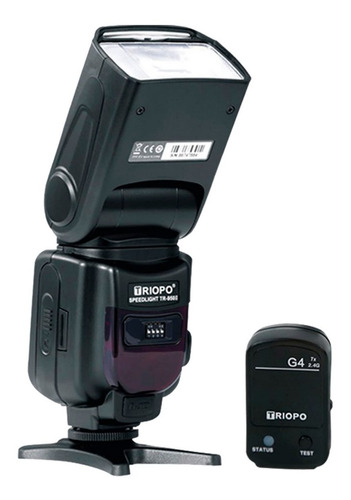 Flash Triopo Tr950ii P/ Canon Nikon Fuji + Emisor G4 Triopo