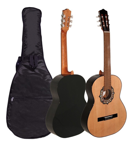 Guitarra Criolla Fonseca 25 Con Funda Impermeable - Oddity