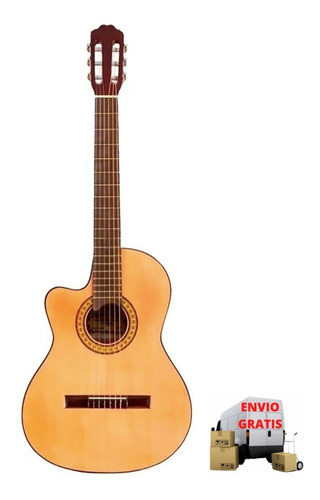 Guitarra Electrocriolla Gracia M6 Corte Y Ecualizador Zurdo
