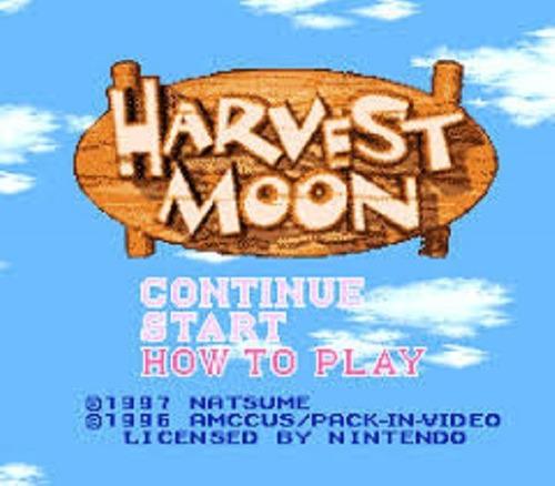 Juego Harvest Moon