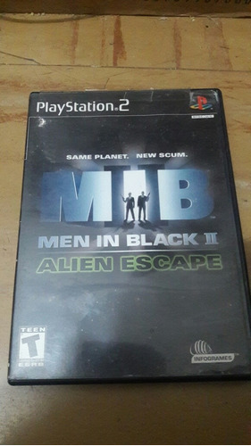 Juego Original Men In Black Ii Alien Escape Playstation 2