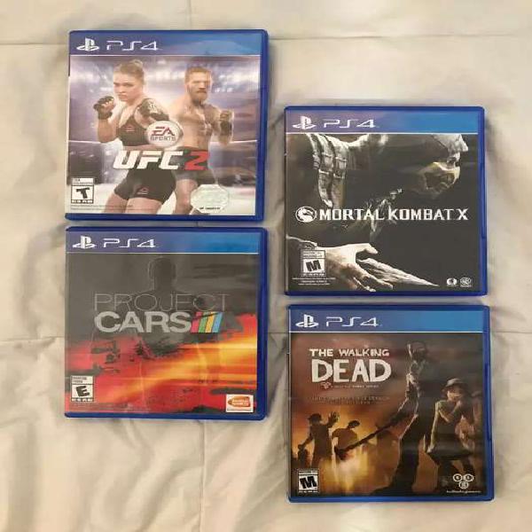 Juegos PS4 - cambio o vendo