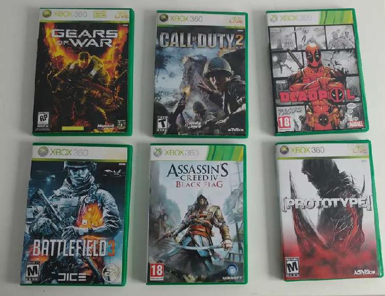 Juegos XBox 360 usados