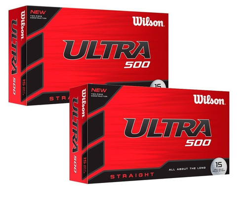 Kaddygolf Pelotas Wilson Golf Ultra 500 - Caja X 30 Nuevas