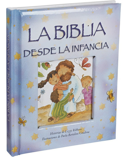 La Biblia Desde La Infancia Color Celeste Para Niños