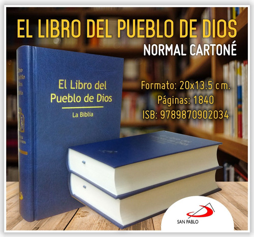 Libro Del Pueblo De Dios Normal Cartoné Varios Colores