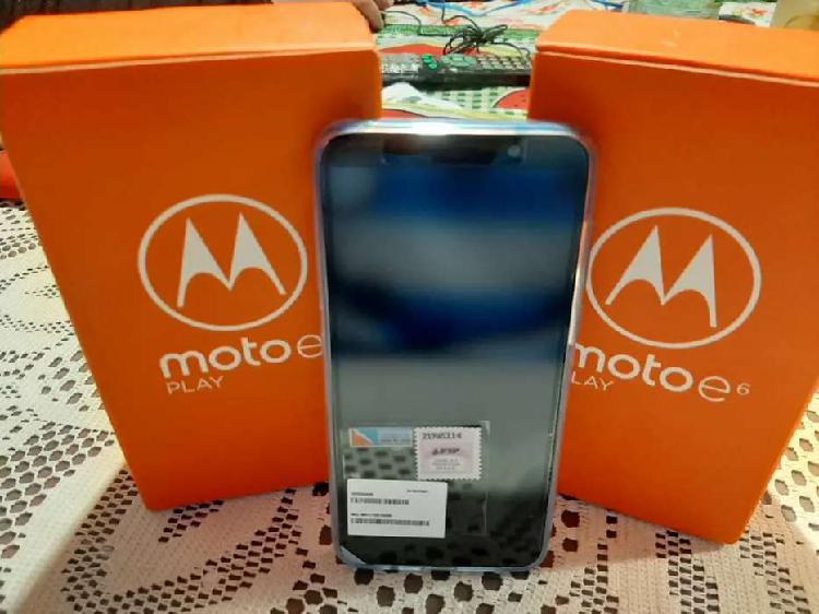 MOTOROLA MOTO E6 PLAY 32GB NUEVO LIBRE