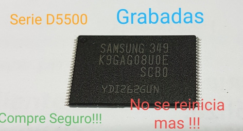Memoria Nand Flash Para Led Samsung Seried Grabada Munro