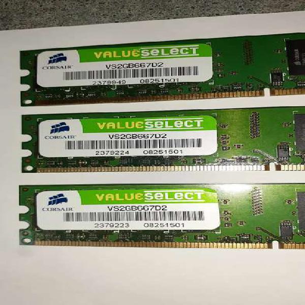 Memorias DDR2 2gb