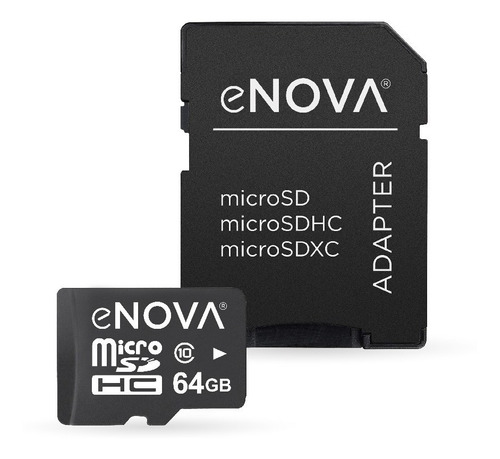 Micro Sd 64gb Enova Clase 10