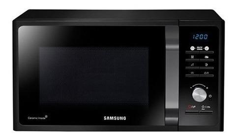 Microondas Samsung Mg23f3k3tak 23 Litros Negro Grill 800w Lh