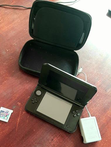 Nintendo 3ds Con Carcasa,estuche,el Pokemon Y Y 3 Juegos