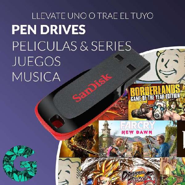 Pendrives de 16 gb