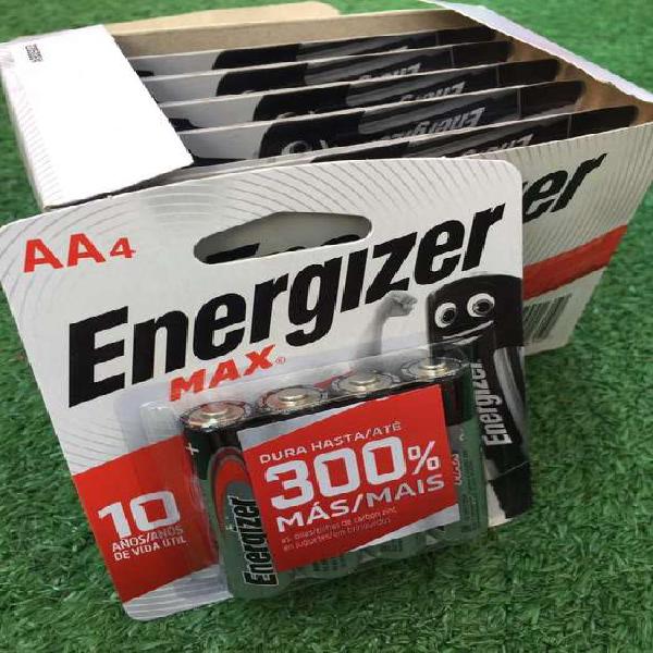 Pilas Energizer Aa x4 caja 10 blister