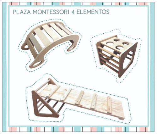Plaza Montessori Pikler 4 Elementos Basicos