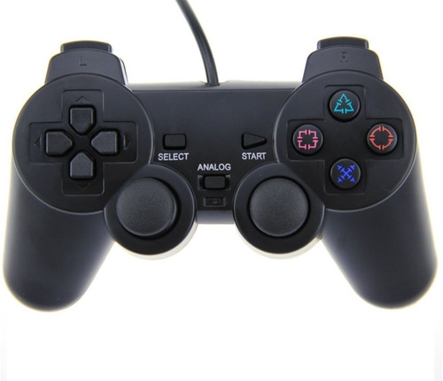 Ps2 Control Joystick Analogico Gamer Juegos Fifa Pes
