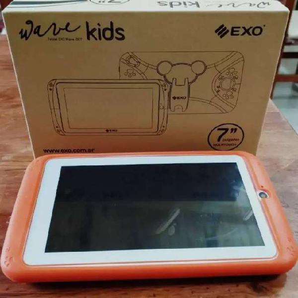 Tablet Exo Wave I007 kids niños funda antigolpes 16 gb