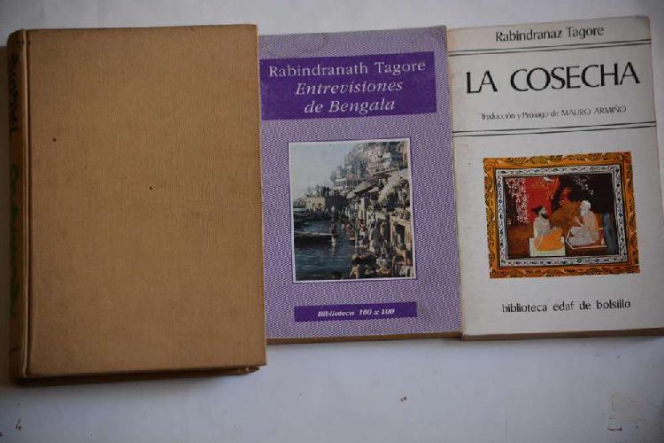 Tagore x 3 libros