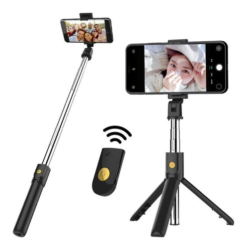 Tripode Celular Selfie Stick Monopod Baston Palo Bluetooth