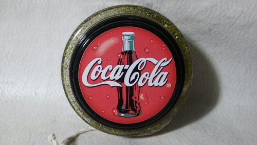 Yo-yo De Coca Cola Profesional Con Eje De Madera Excelente