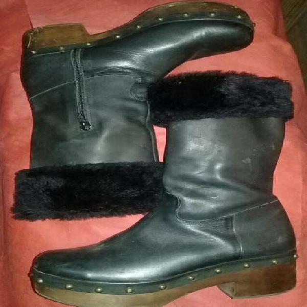 Zuecos Botas Talle 39 Impecables