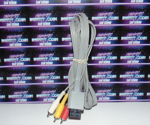 Cable Av Nintendo Wii Original