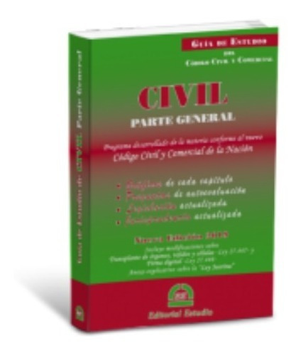 Guía De Estudio De Civil  - Editorial Estudio