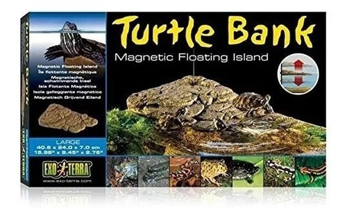 Isla Tortugas Para Acuario Turtle Ajustable Small Envio
