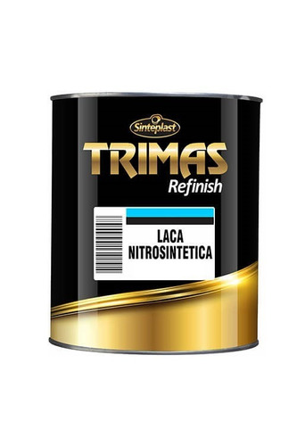 Laca Nitro Sintetica Blanca O Negra 1l Trimas