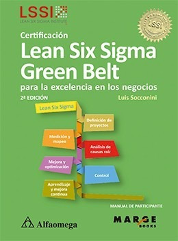 Libro Certificación Lean Six Sigma Green Belt Para La Excel