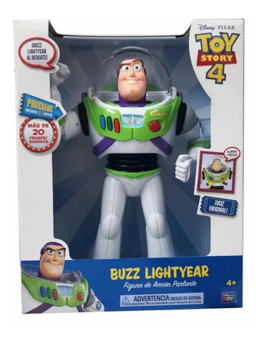 Toy Story 4 Buzz Lightyear(mas De 20 Frases)catellano!lanus
