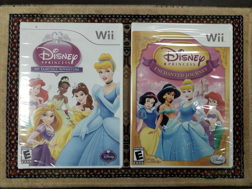 Wii - Originales - Disney Princess - Lote Mayorista X4