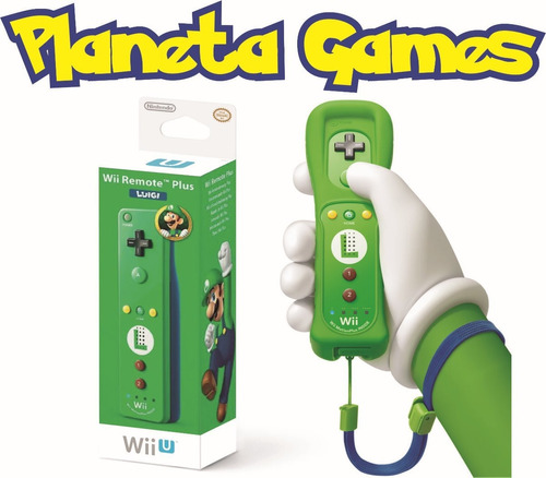 Wii Remote Plus U Edicion Limitada Luigi Caja Cerrada