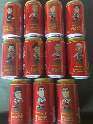 Colección Coca Cola Mini Jugadores De La Selección 