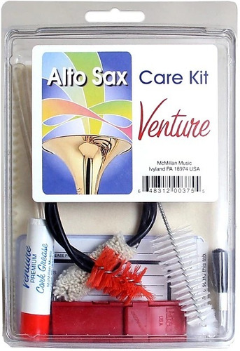Kit De Limpieza Saxo Alto Venture Alto Sax Care Kit