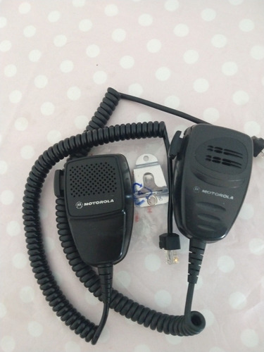 Micrófono Para Base Motorola Hmnna, Con Cable Nuevo.