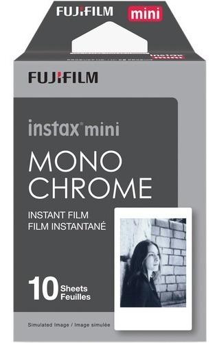 1 Rollo 10 Fotos Fujifilm Instax Mini Monochrome Byn