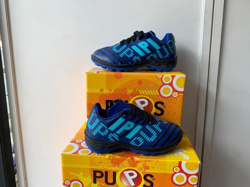 Botines Pups Art.  Del 23 Al 35 Para Niño Papi Futbol