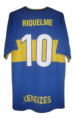 Camiseta De Boca Juniors Año  Riquelme.