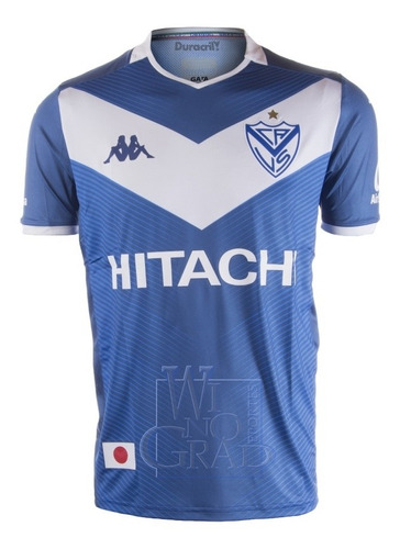 Camiseta Velez Kappa Alternativa Regular Ka022 Winograd