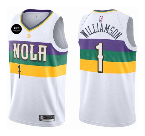 Camisetas Nba. New Orleans Pelicans, Zion Williamson