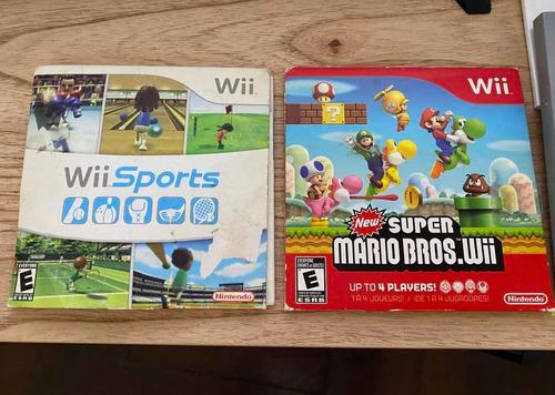 Consola De Juego Wii Nintendo Super Mario Bross + 4 Juegos