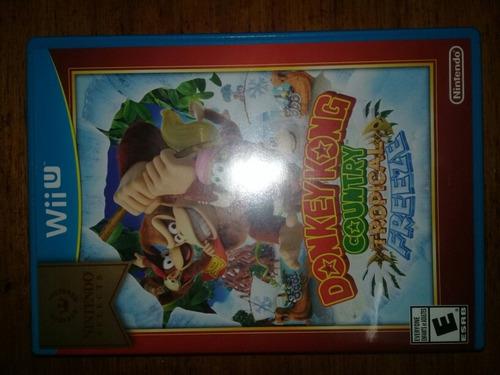 Juego De Nintendo Wii U Donkey Kong Country Tropical Freeze