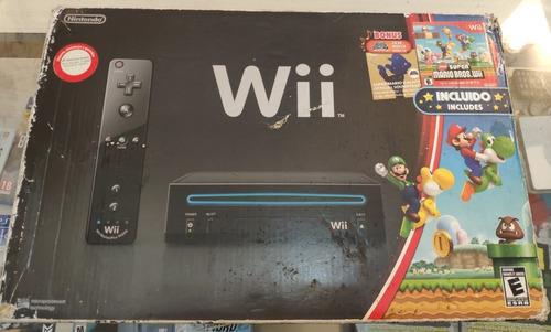 Nintendo Wii En Muy Buen Estado, Completa Caja Descuento2000