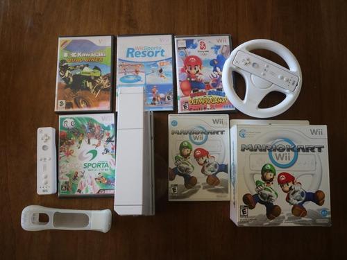 Nintendo Wii Flasheada + Accesorios