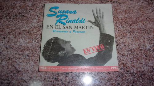  Susana Rinaldi En El San Martín, Repertorio