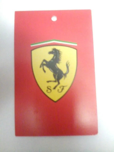 Targetas Y Etiquetas Ferrari