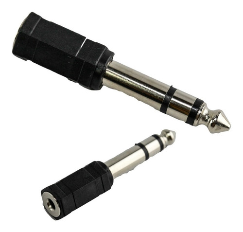 X6u Adaptador Plug 6.5 Mm A Mini 3.5 Mm Auricular Microfono