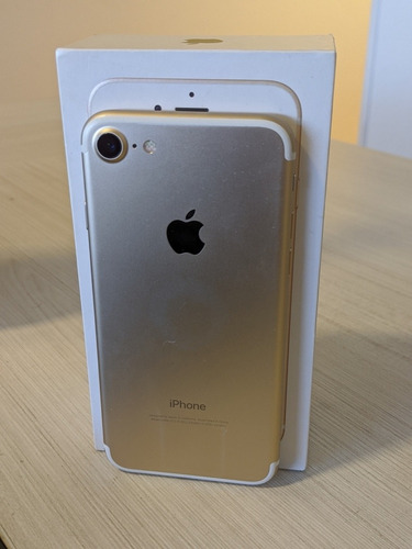 iPhone 7 32 Gb Impecable Gold Batería Al %100 Garantía