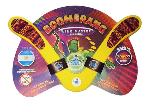 Boomerang Bumeran Windmaster Ambidiestro Recreativo  Mt